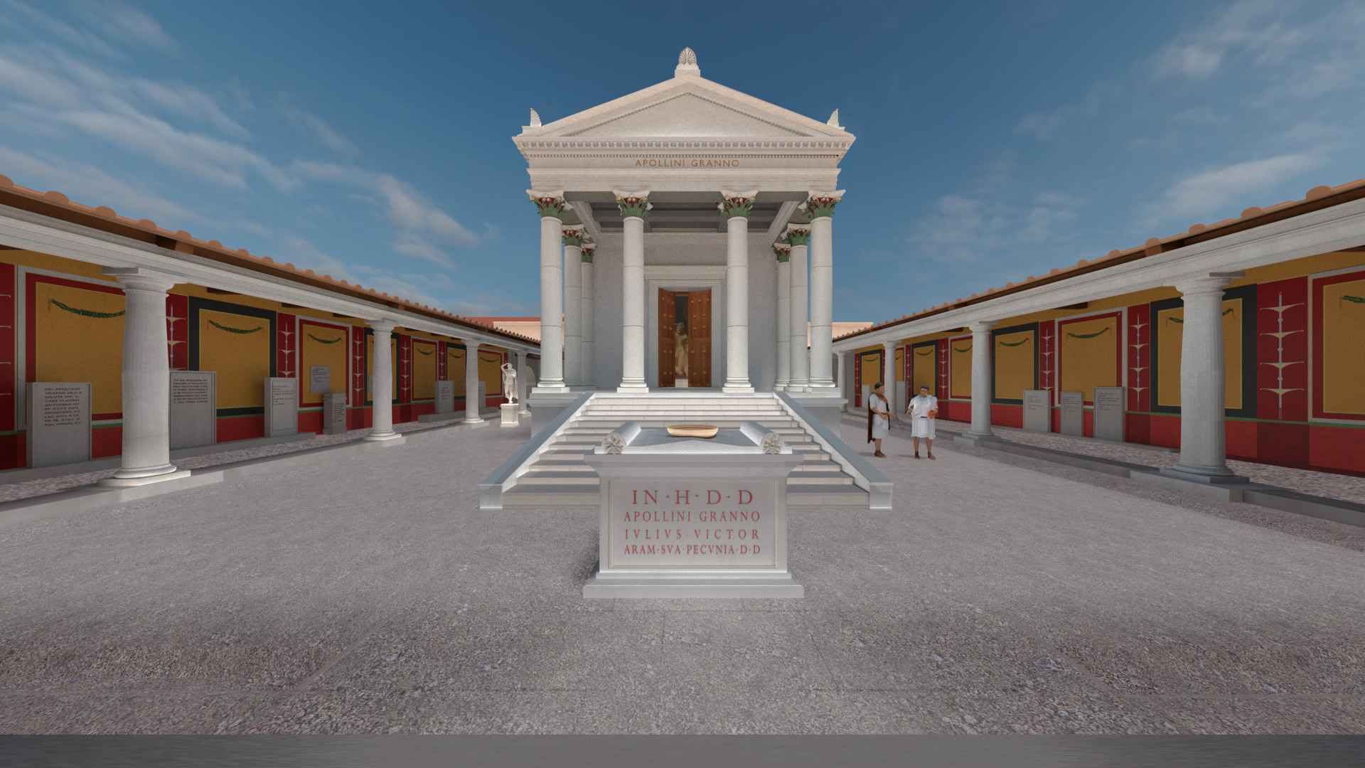 Apollo-Grannus Tempel in Faimingen