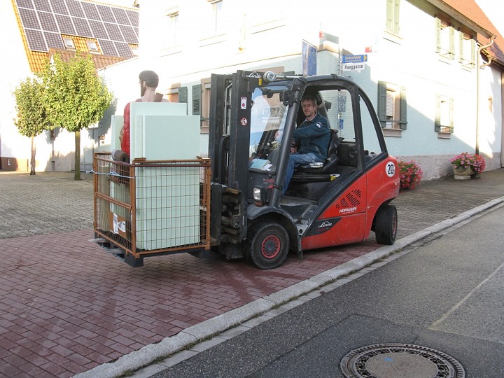 Schweres Gerät im Einsatz